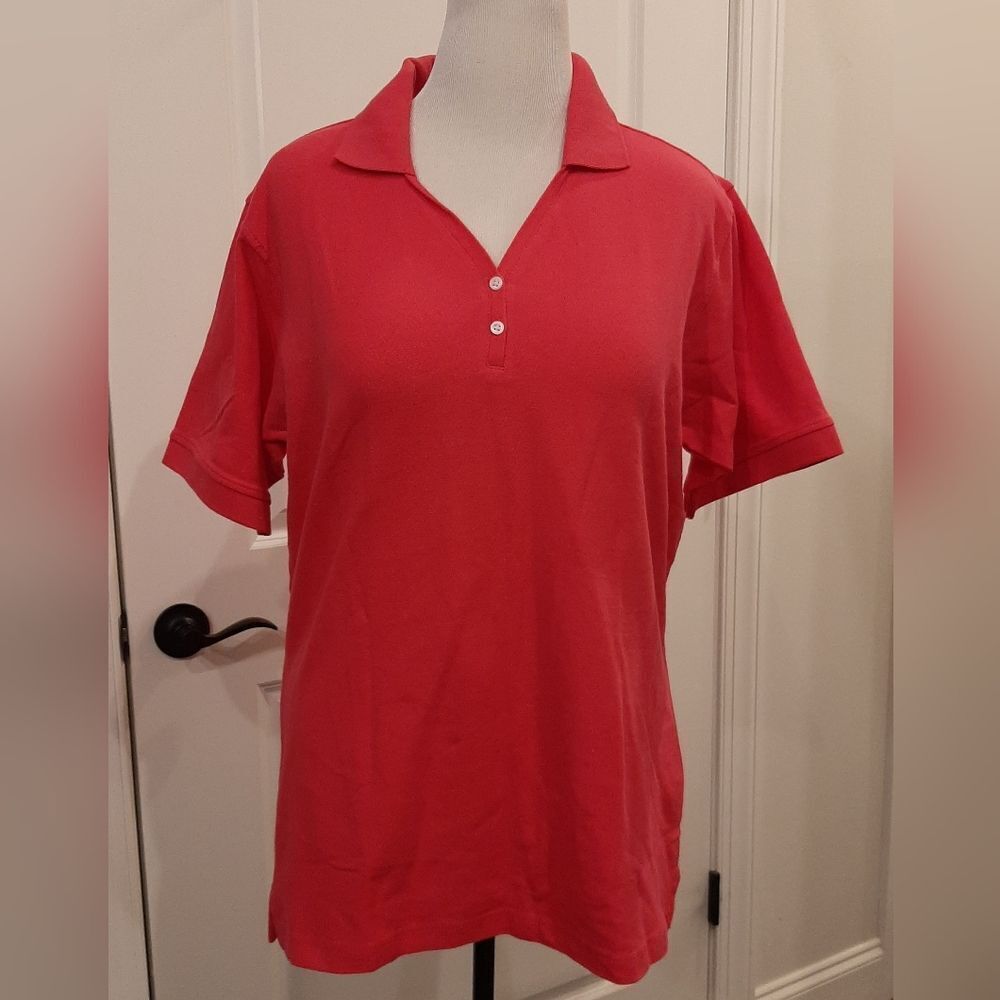Jonathan Corey Pink Short Sleeve Polo Shirt Men’s XL Classic Fit